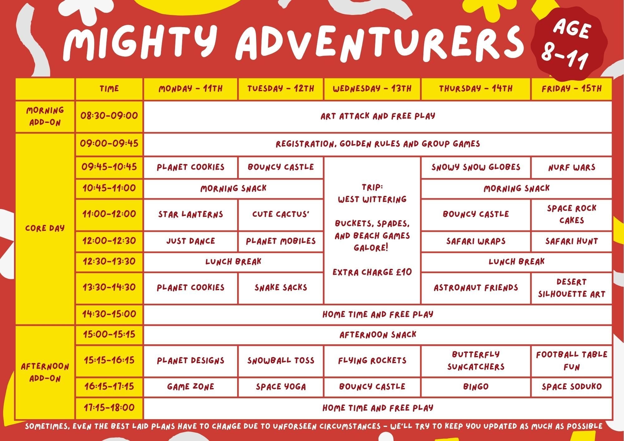 Epic Explorers - Week 4 11th - 15th August (1)