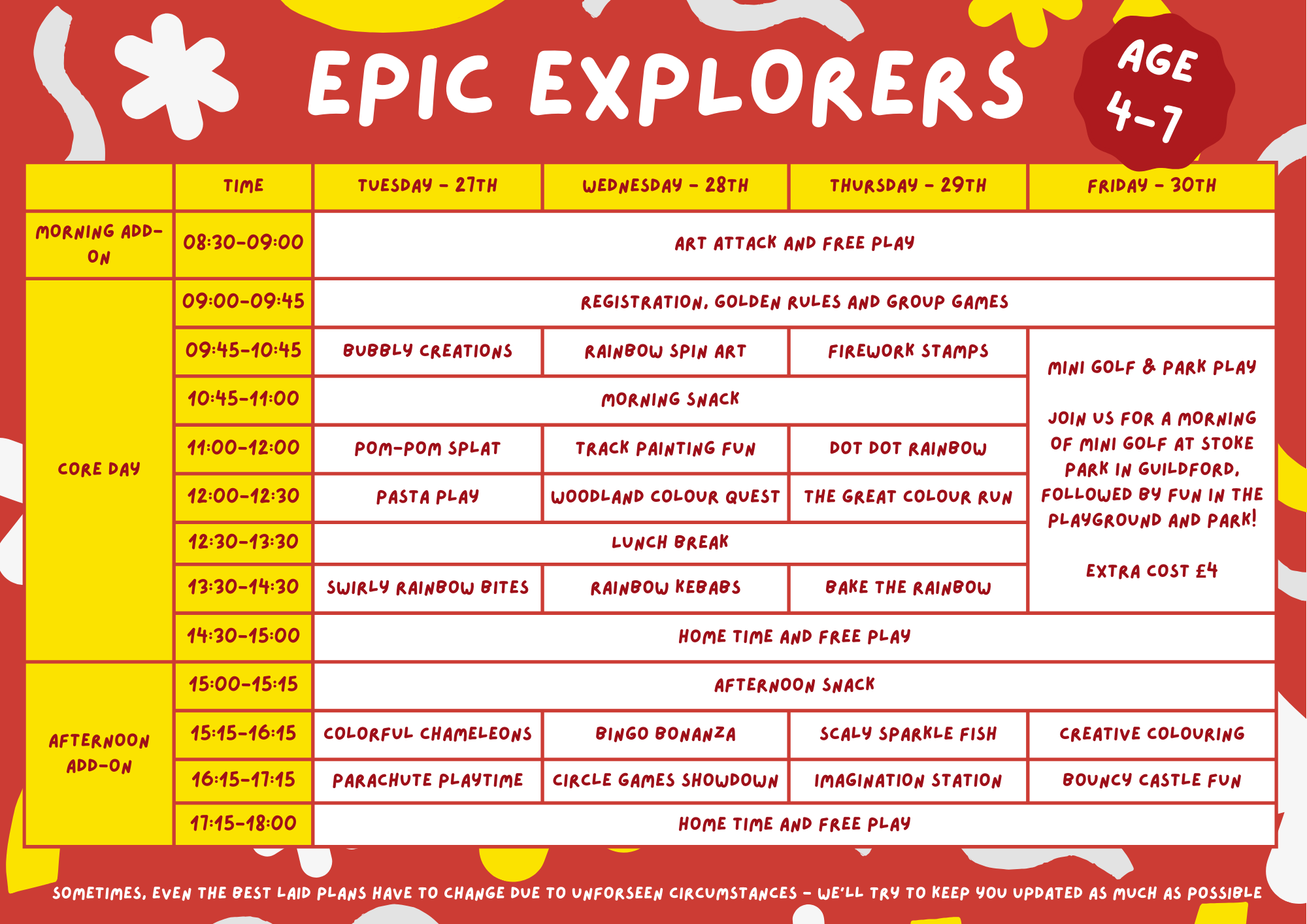 Epic Explorers