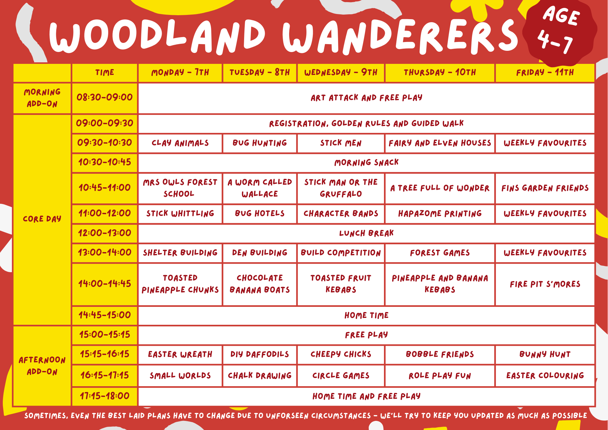 Forest School - Week 1 7th-11th April (1)
